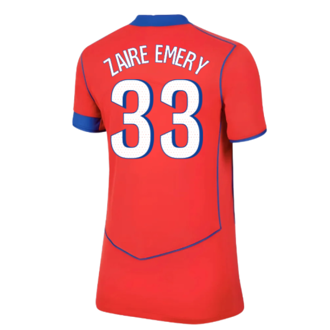 2025-2026 PSG Third Shirt (Womens) (Zaire Emery 33)-Vantage Point Soccer